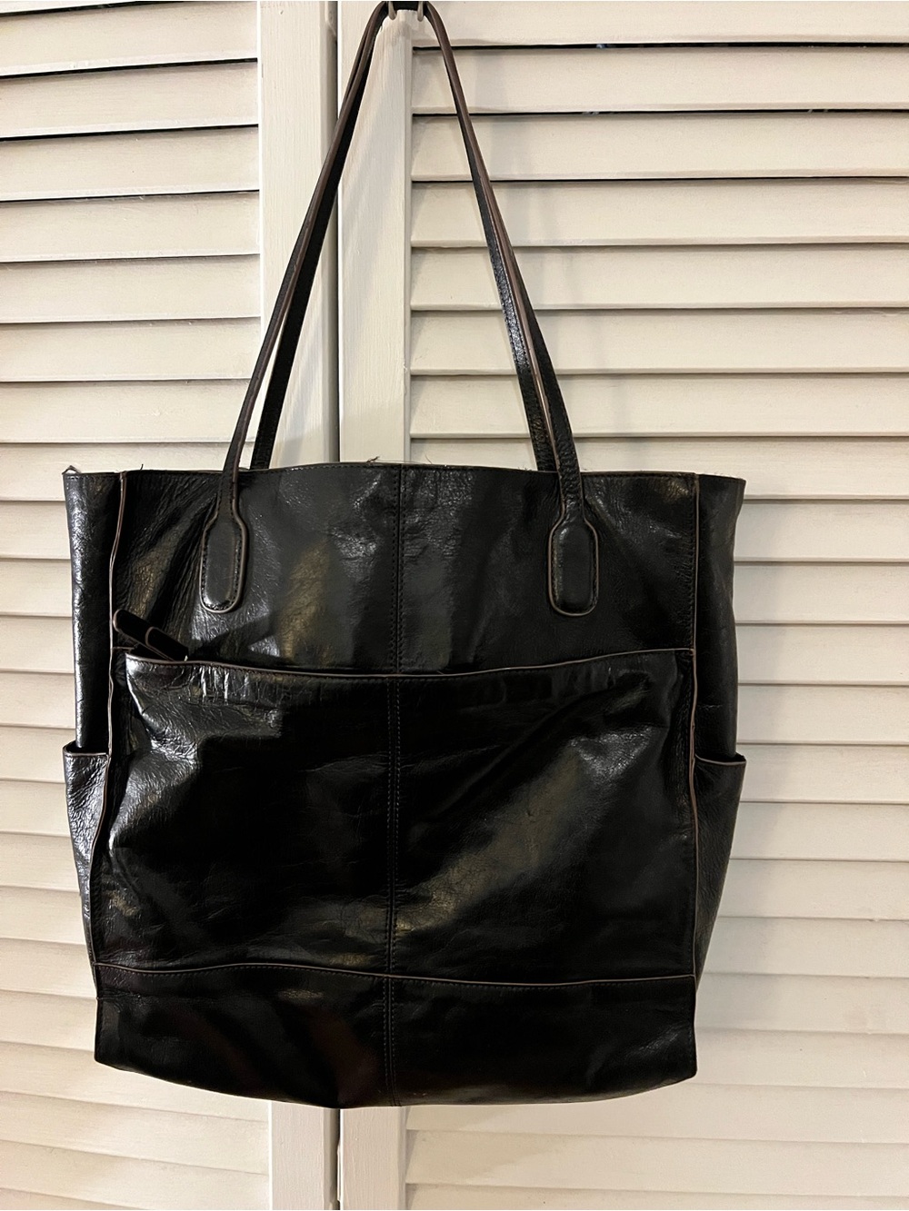 Hobo large leather tote